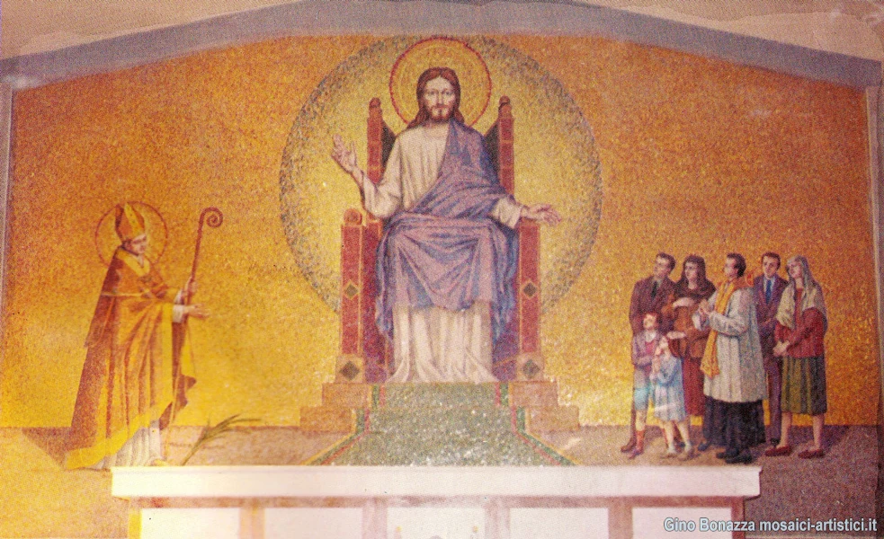 Abside con Cristo e San Biagio col popolo (60 m²) - Caltanissetta
